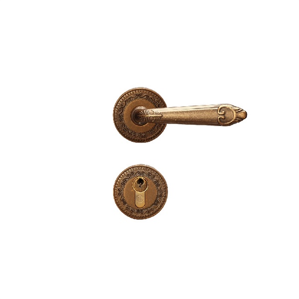 普罗系列 HD-68702B 古典铜分体锁