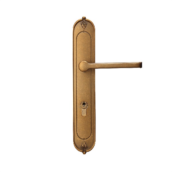 爱芙系列 HD-68501 古典铜大门锁