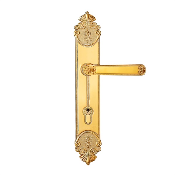 赫菲斯系列 HD-68711 古典铜大门锁